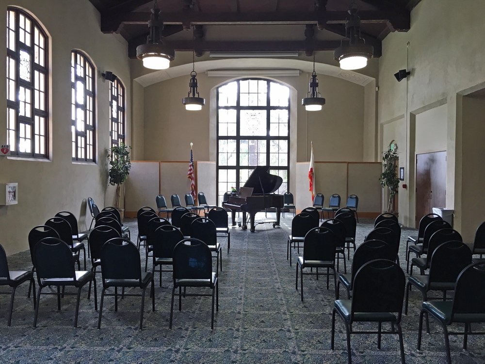 Community Room Interior - Piano
